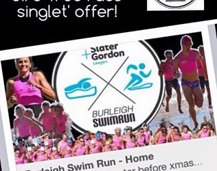 Celebrate Australia Day with Slater and Gordon Burleigh Swim Run